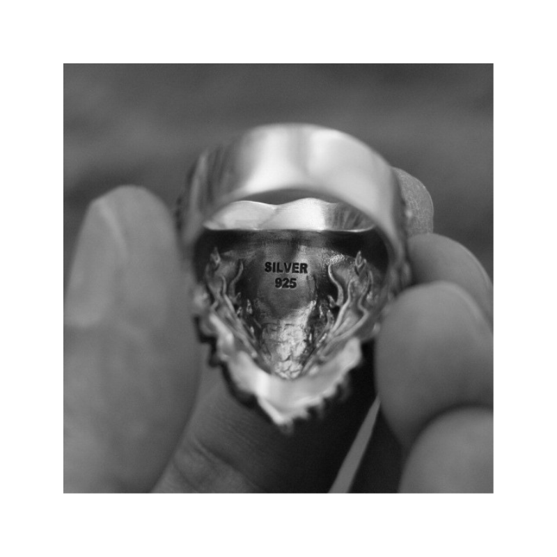 "King of Lion" Ring 925 Silber